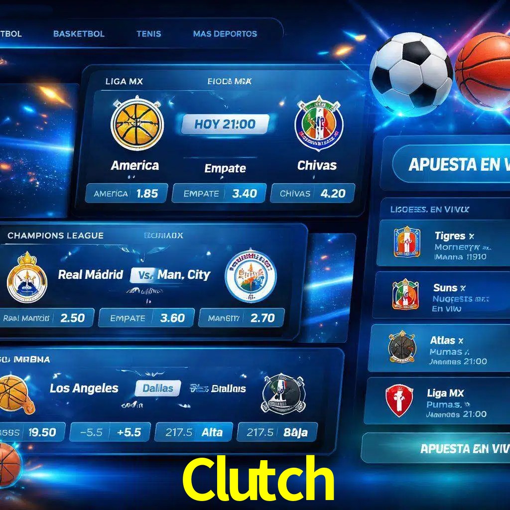 Mercados de apuestas deportivas Clutch para jugadores en México