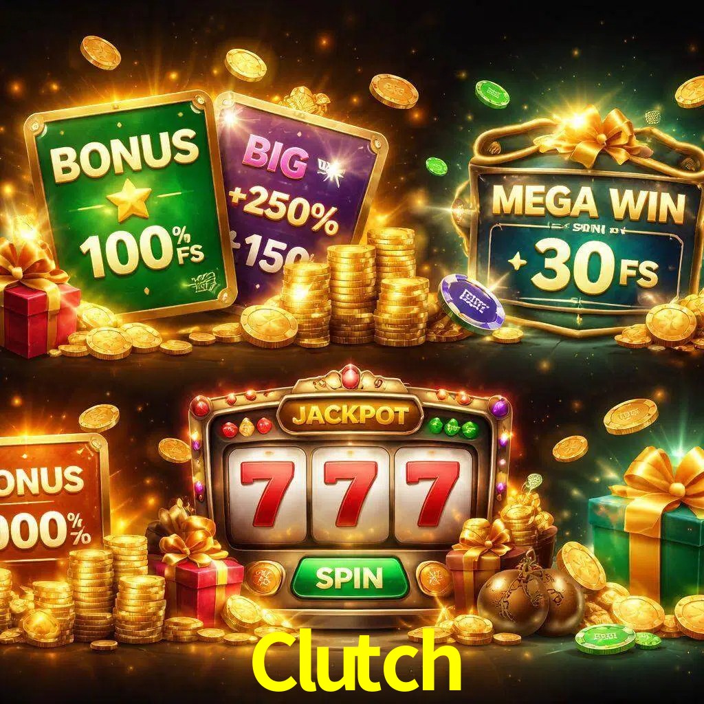 Tipos de bonos Clutch incluyendo recompensas de bienvenida y promociones continuas