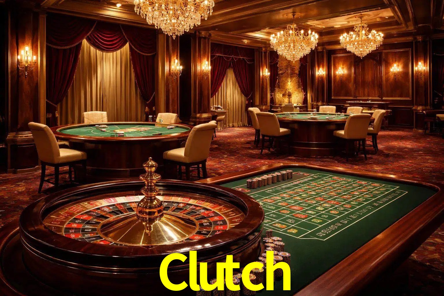 Una escena premium de mesa de casino en vivo con cartas, elementos de ruleta y un ambiente pulido de estudio de transmisión.